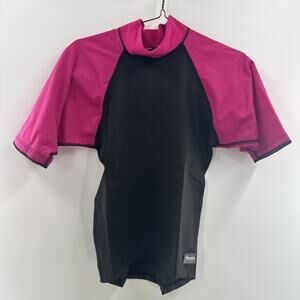 Aeroskin Polypropylene Short Sleeve Shirt w/Grippers & Fuzzy Collar Size Medium